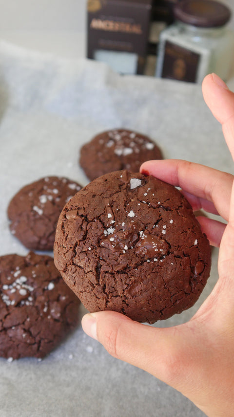 Cookies con sal de manantial