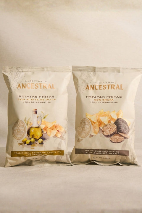[REGALO] Patatas Fritas con Trufa + Patatas Fritas en Aceite de Oliva (50g)