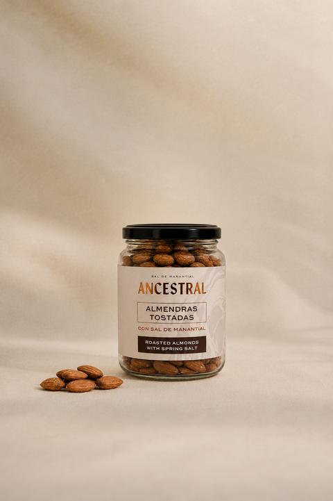 Almendras Tostadas con Sal de manantial 125g
