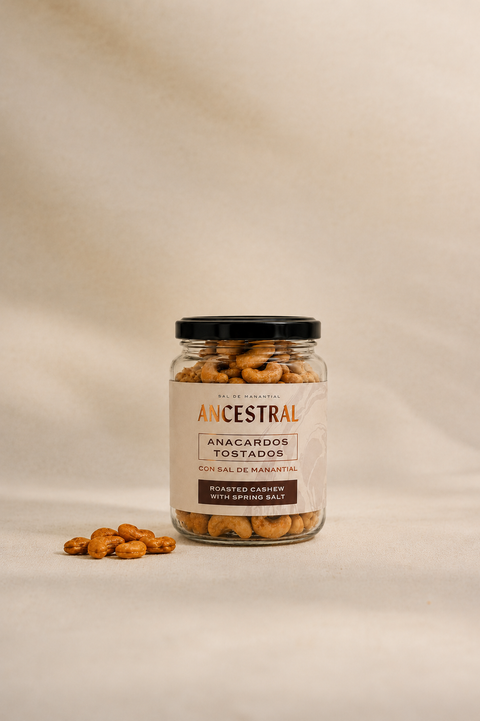 Anacardos Tostados con Sal de manantial 110g