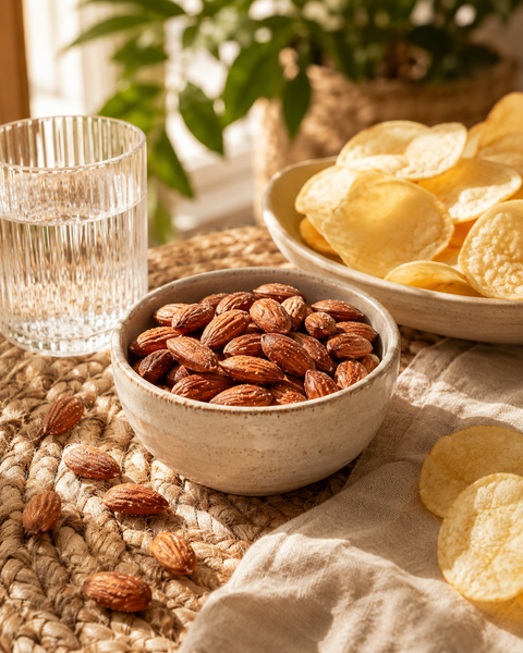 Almendras Tostadas con Sal de manantial 125g