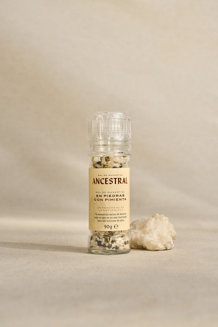 Piedras de Sal de Manantial con Pimienta